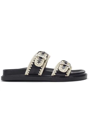 Moda In Pelle Kerriki Flat Sandals With Whip Stitch Detail AU 5 (EU 36)