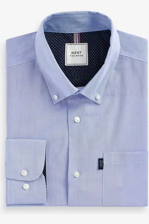 Next Slim Fit Button Down Easy Iron Oxford Shirt L