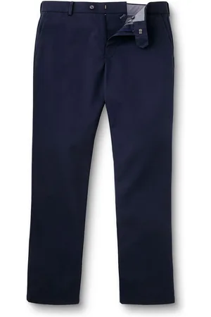 Charles Tyrwhitt Blue Chrome Slim Fit Ultimate Non-Iron Chino Trousers W36 L32
