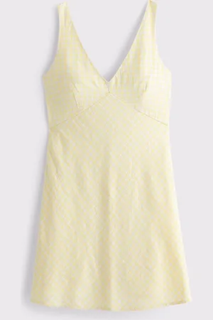 Abercrombie & Fitch V-Neck Mini Dress xsmall