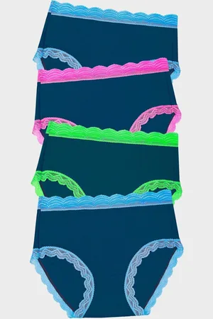 Stripe & Stare Original Knickers 4 Pack S