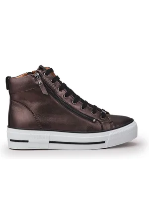 Moda In Pelle Annaken High Top Chunky Lace-Up Leather Trainers AU 7 (EU 38)