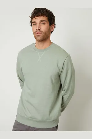 Threadbare Sage Crew Neck Sweatshirts 3 Pack L