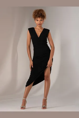 Jolie Moi Katrina Sleeveless Ruched Bodycon Dress AU 14