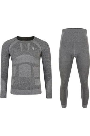 Dare 2B Mens Grey In The Zone III Base Layer Set XL-XXL