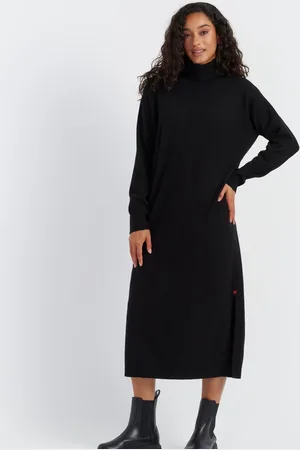 Chinti & Parker Roll Neck Dress L