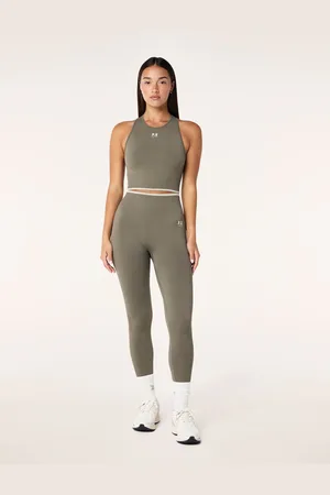 P.E Nation P. E Nation Khaki Camo Restore Seamless Leggings L