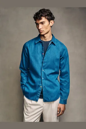 Paul Smith Mid Wash Denim Shirt S