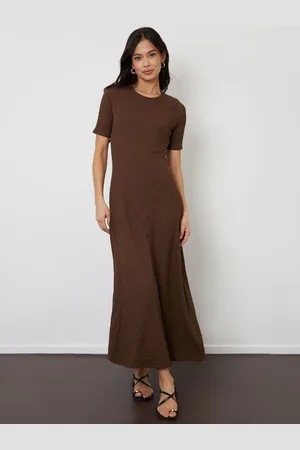 Threadbare Textured Jersey Maxi Dress 12