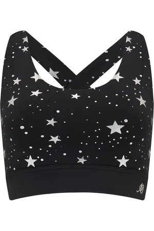 Pour Moi Black Energy Star Foil Crop Top AU 12