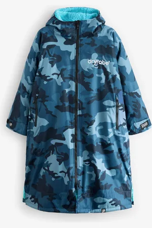 Dryrobe Blue Advance Adult Long Sleeve Changing Robe S