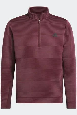 adidas Ultimate365 Dwr Textured Quarter Zip Sweatshirt M Reg