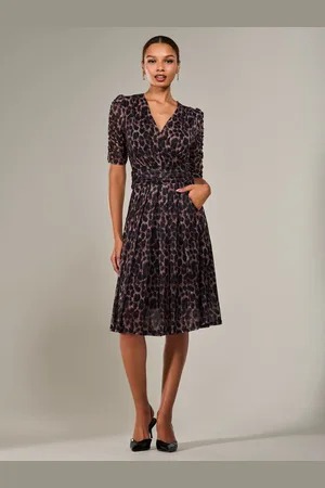 Jolie Moi Mesh Half Sleeve Midaxi Dress 14