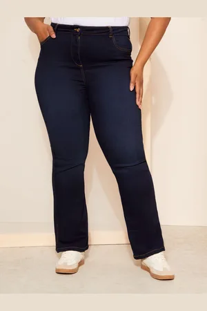 Friends Like These Blue Curve Jeggings Stretch Flare Jeans AU 30