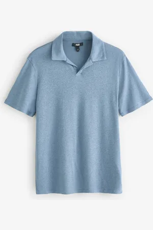 Paige Shelton 100% Linen Polo Shirt XL