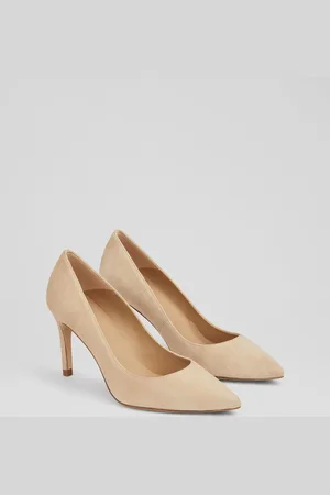 LK Bennett Floret Suede Pointed Toe Courts AU 4 (EU 35)