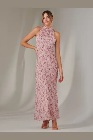 Jolie Moi Chiffon Maxi Dress AU 18