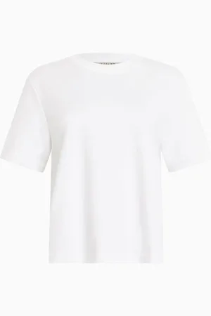 AllSaints AllSaints White Lisa 100% Organic Cotton T-Shirt XS