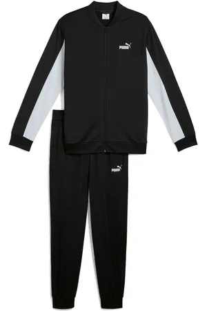 PUMA Black Mens Poly Baseball Inspired Suit M