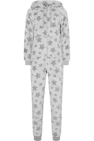 Long Tall Sally Grey Clipped All-In-One AU 14-16 Tall