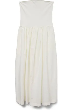 VERO MODA Lightweight Summer Bandeau Ankle Dress AU 10