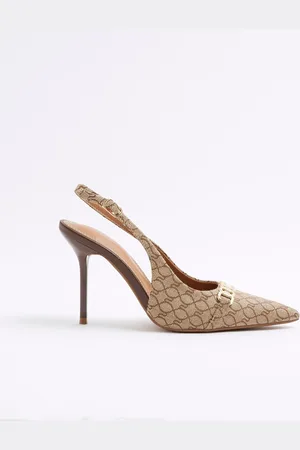 River Island Sling Back Court Shoes AU 9 (EU 40)