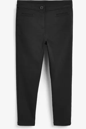 Next Black Regular Length School Skinny Stretch Trousers (3-18yrs) 6 Years (116cm)