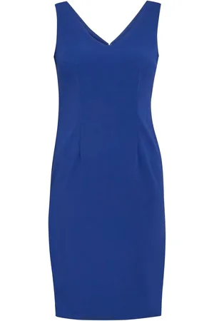 Gina Bacconi Merna Crepe Shift Dress AU 20