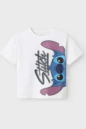 NAME IT White Disney Lilo And Stitch T-Shirt 9298cm