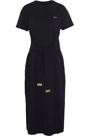 Barbour Whitson Stretch Cotton Midi Dress AU 16