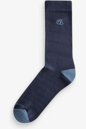 Craghoppers Blue NL Socks Single Pack AU 9 (EU 42)