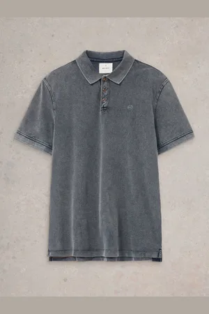 White Stuff Utility 100% Cotton Polo Shirt L