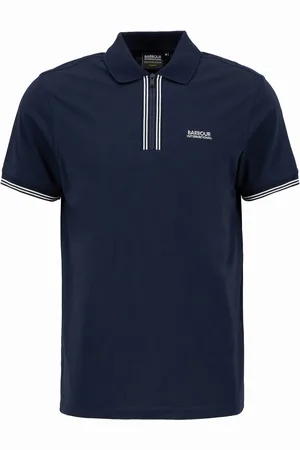 Barbour Ollie Twin Tipped Placket 100% Cotton Polo Shirt M