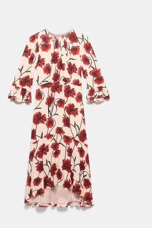 mint&berry Floral Print Midi Dress AU 16