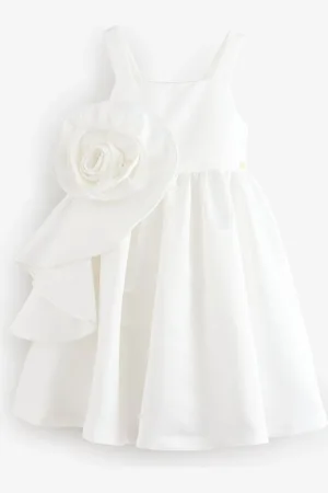 Ted Baker Satin Corsage Occasion Dress 5 Years (110cm)