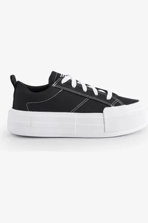 Converse Black Youth Chuck Taylor Cruise Ox Trainers US 4 (UK 3)