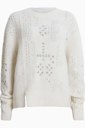 AllSaints AllSaints White Winnie Jumper L
