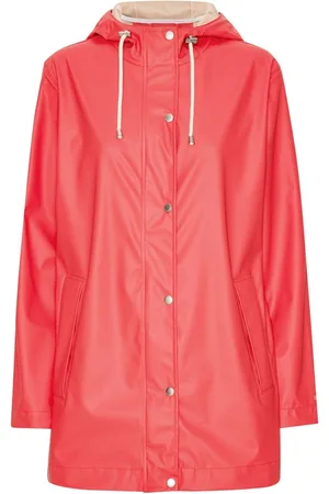 Ilse Jacobsen Straight Fit Lightweight Waterproof Rain Jacket AU 12