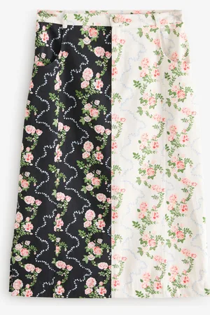 Cath Kidston Pleated 100% Cotton Skirt AU 6