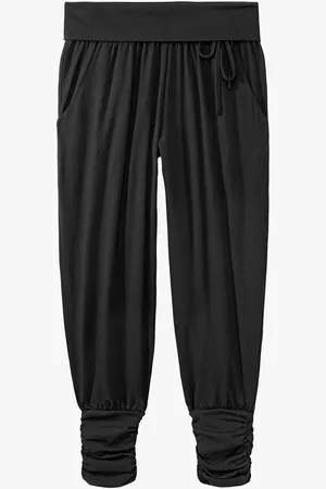 Hush Puppies Black Alexa Harem Trousers XS Reg