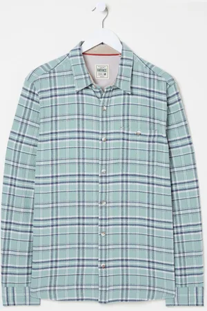 Fat Face FatFace Long Sleeve Trent Check Shirt L Tall