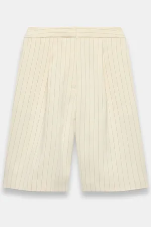 mint&berry Pinstripe Tailored Shorts AU 16
