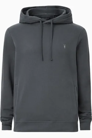 AllSaints AllSaints Carter Grey Raven 100% Organic Cotton Hoodie XL