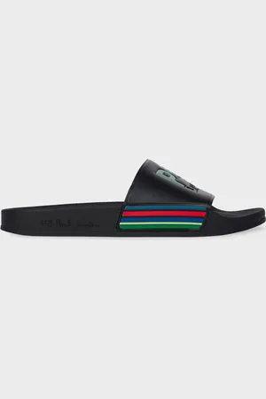 Paul Smith Stripe Black Sandals AU 12 (EU 46)
