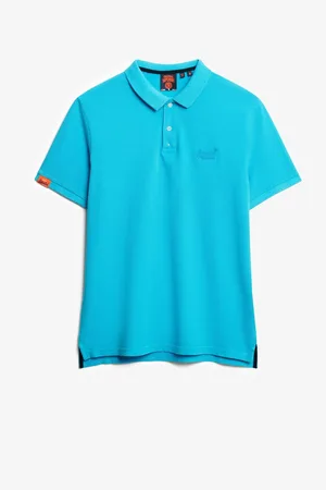 Superdry Vint Destroy 100% Cotton Polo Shirt medium