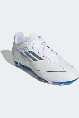 adidas White F50 CLUB Football Boots AU 12 (EU 30)