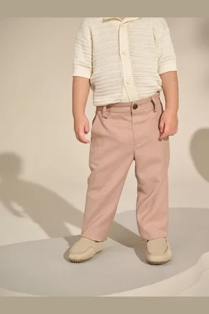 Next Pink Smart Trousers (3mths-7yrs) 4
