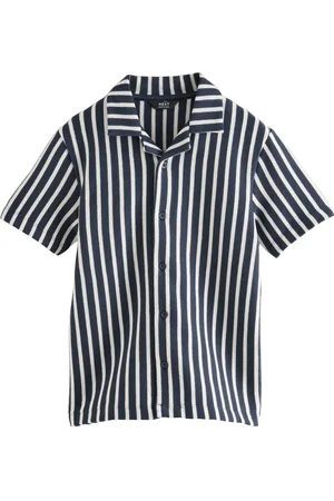 Next Textured Jersey Short Sleeve 100% Cotton Shirt (3-16yrs) 6 Years (116cm)