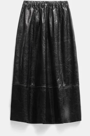 Hush Puppies Crackled Patent Skirt AU 6