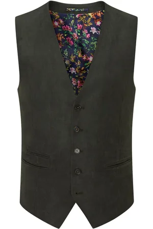 Skopes Olive Green Camplin Waistcoat 42 R